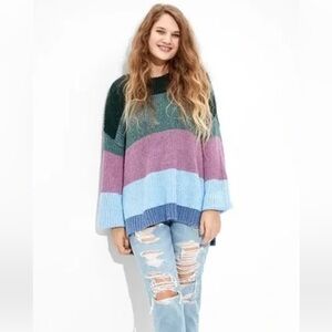 AMERICAN EAGLE Dreamspun Colorblock Oversized